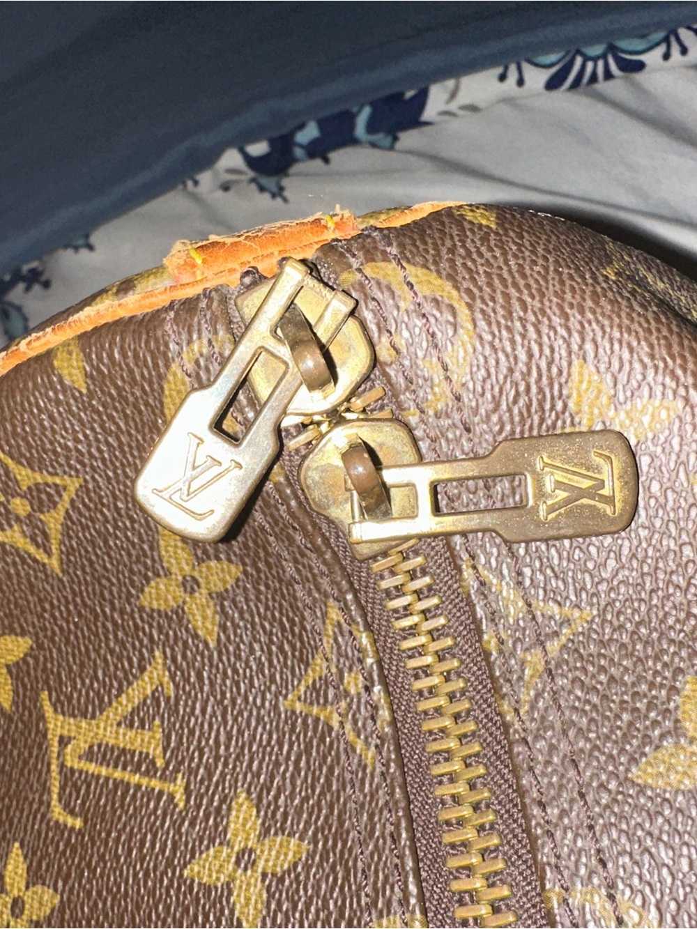 Brown Monogrammed Duffel Bag - Picture 4 of 6